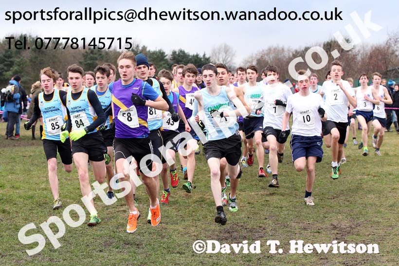 Intermediate boys 1. Photo: David T. Hewitson/Sports for All Pics
